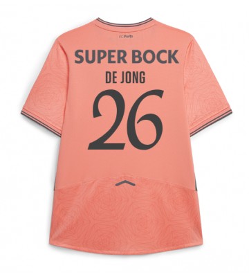 Porto Luuk de Jong #26 Replik Auswärtstrikot 2025-26 Kurzarm